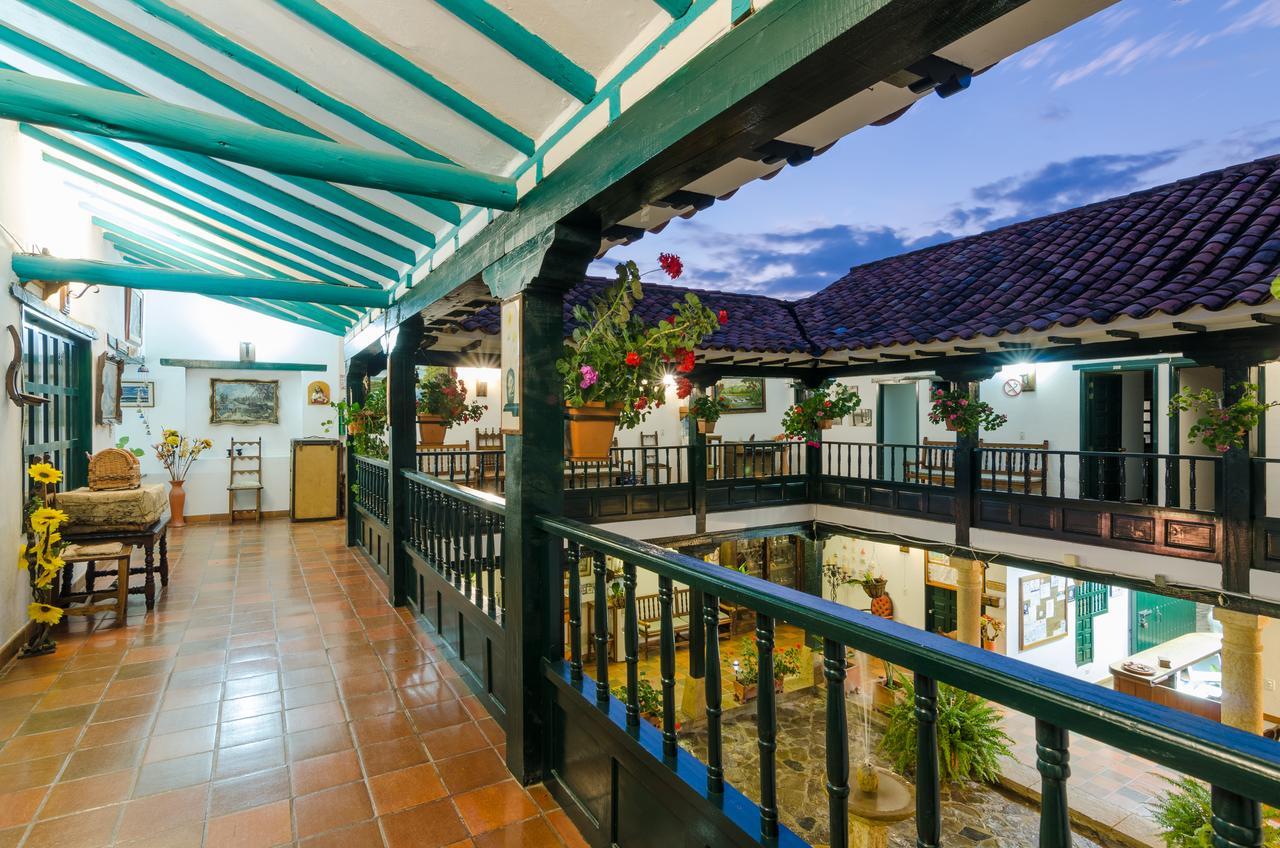Hotel Antonio Narino Villa de Leyva Bagian luar foto